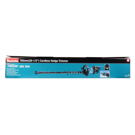 Makita Akku-Heckenschere XGT 40V max. 75 cm 25 mm UH007GZ