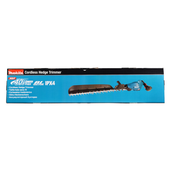 Makita Akku-Heckenschere XGT 40V max. 75 cm 18 mm UH014GZ