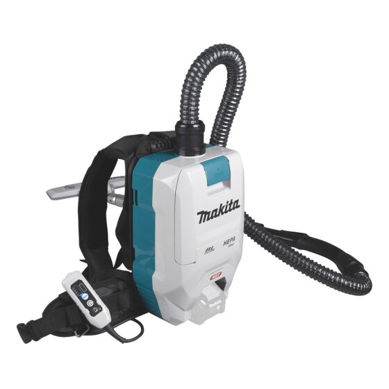 Makita Akku-Rucksackstaubsauger 40V max. 180 mbar 2,0 l VC008GZ