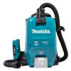 Makita Akku-Rucksackstaubsauger 40V max. 180 mbar 2 l VC009GZ01