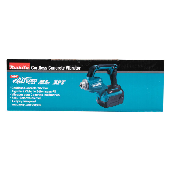 Makita Akku-Betonverdichter 40V max. 15.500 min-1 Ohne Vorsatz VR001GZ