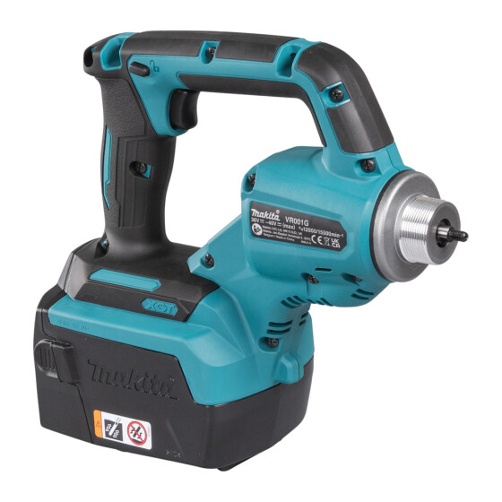 Makita Akku-Betonverdichter 40V max. 15.500 min-1 Ohne Vorsatz VR001GZ