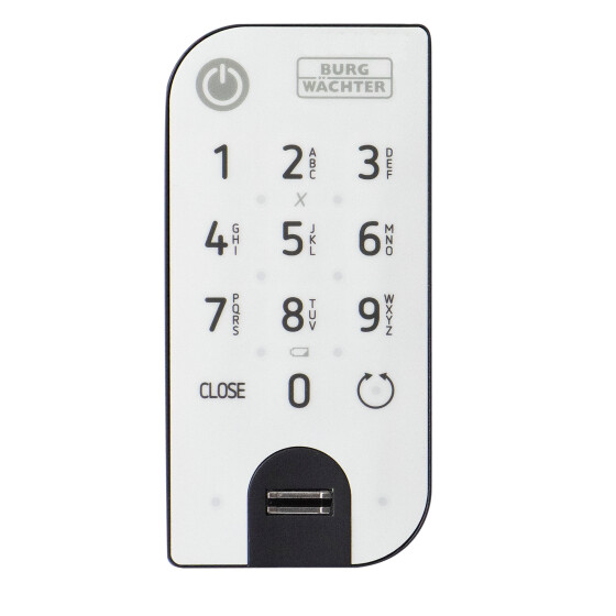 Burg-Wächter Tastatur m. Code + Fingerprint ENTRY 7712 Keypad Fingerprint 50712