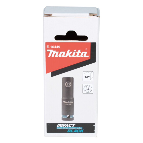 Makita Schlagnuss SW13 Impact Black 1/2" SW13 lang Impact Black E-16449