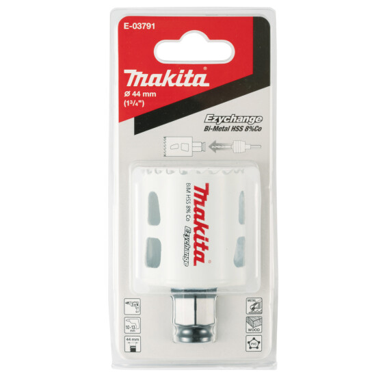 Makita EZYCHANGE HSS BiM Lochsäge Ø 44mm Schnitttiefe 44mm E-03791