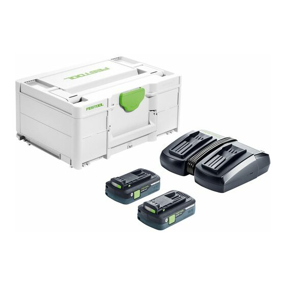 Festool Energie-Set SYS 18V 2x4,0/TCL 6 DUO 577109