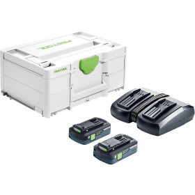 Festool Energie-Set SYS 18V 2x4,0/TCL 6 DUO