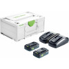 Festool Energie-Set SYS 18V 2x4,0/TCL 6 DUO 577109