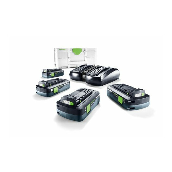 Festool Energie-Set SYS 18V 4x4,0/TCL 6 DUO 577104