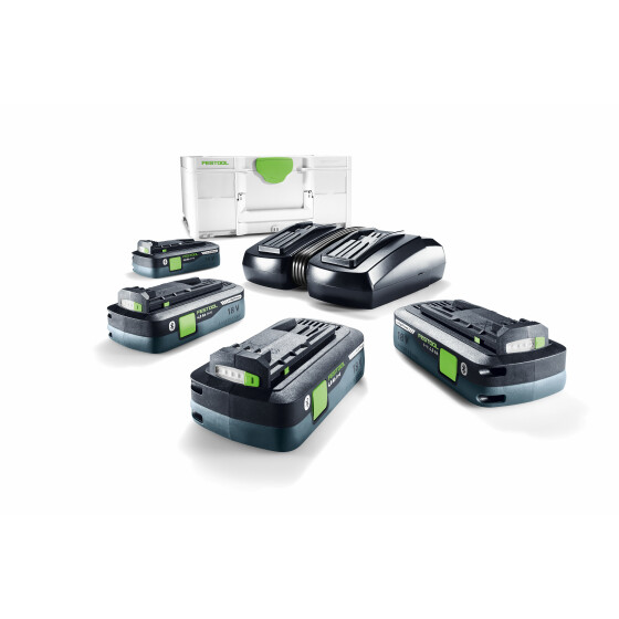 Festool Energie-Set SYS 18V 4x4,0/TCL 6 DUO 577104