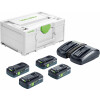 Festool Energie-Set SYS 18V 4x4,0/TCL 6 DUO 577104