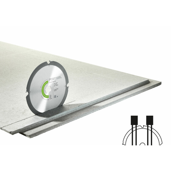 Festool Diamant-Kreissägeblatt ABRASIVE MATERIALS DIA 168x1,8x20 F4