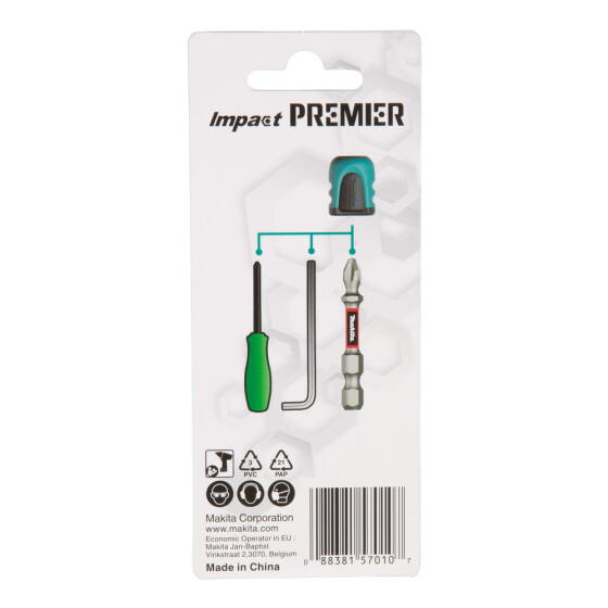 Makita MagBoost Bit-Magnetisierer Impact Premier 1 Stück magnetisch E-03442