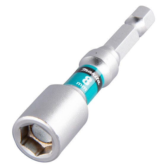 Makita Torsion Steckschlüssel SW8 Impact Premier 1/4" SW8 magnetisch 65 mm E-03464