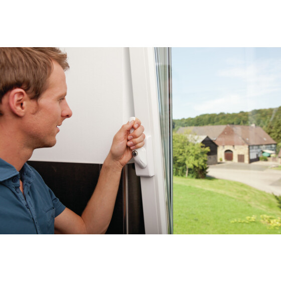 Abus Fenster-Zusatzsicherung F0400N W AL0125 36983