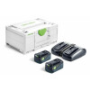 Festool Energie-Set SYS 18V 2x5,0/TCL 6 DUO 577707