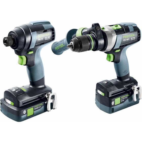 Festool Schrauber- und Bohrer-Set TID 18 5,0/4,0-Set TPC 18/4 577654