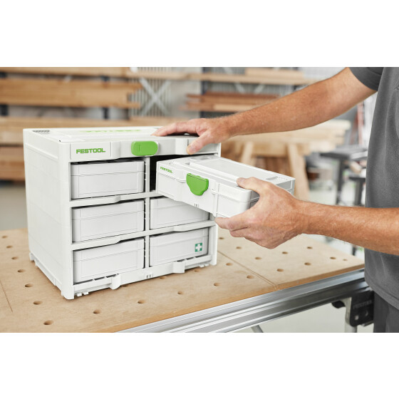 Festool Systainer³ Rack SYS3-RK/6 M 337-Set 577816