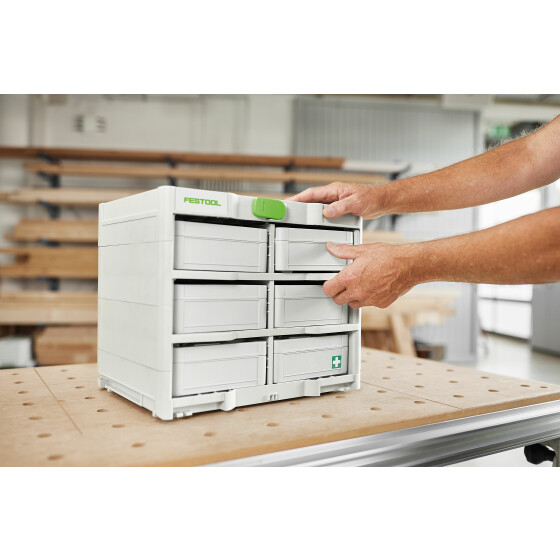 Festool Systainer³ Rack SYS3-RK/6 M 337-Set 577816