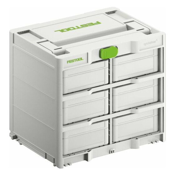 Festool Systainer³ Rack SYS3-RK/6 M 337-Set