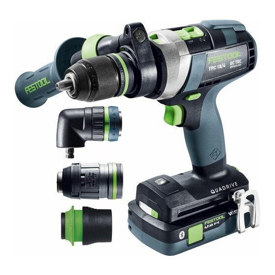 Festool Akku-Schlagbohrschrauber QUADRIVE TPC 18/4 5,0/4,0 I-Set/XL 577622