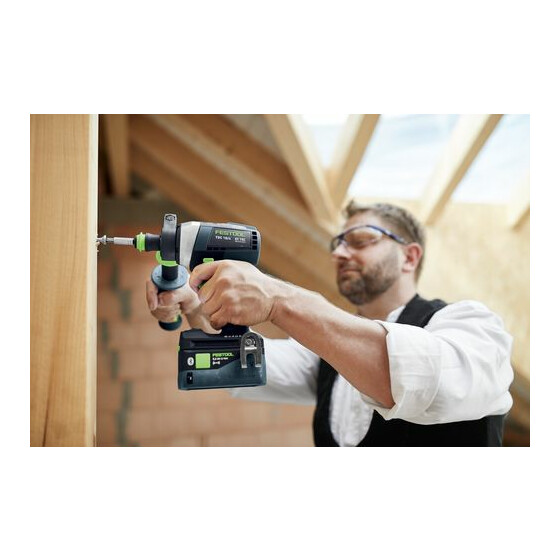 Festool Akku-Bohrschrauber QUADRIVE TDC 18/4 5,0/4,0 I-Plus 577649