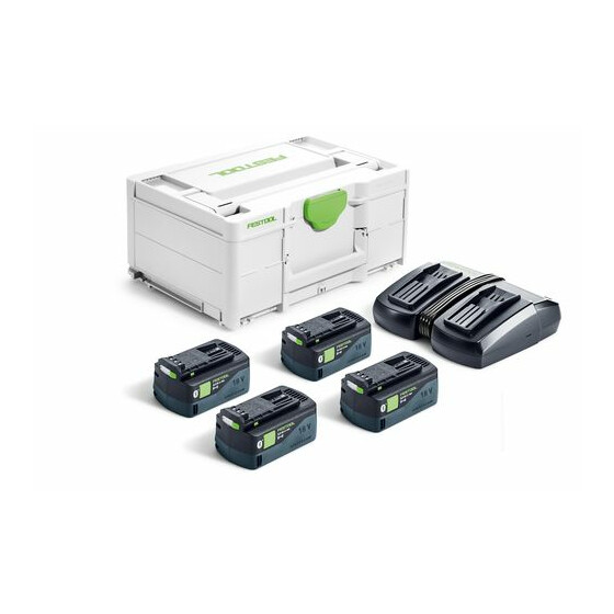 Festool Energie-Set SYS 18V 4x5,0/TCL 6 DUO 577709