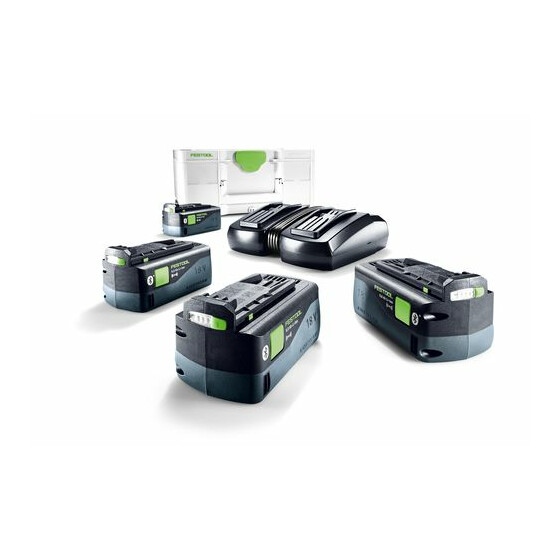 Festool Energie-Set SYS 18V 4x5,0/TCL 6 DUO 577709