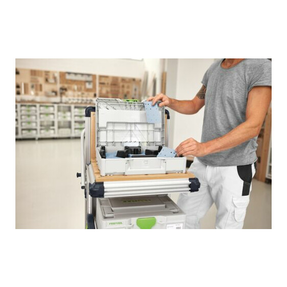 Festool Schleifmittel-Systainer³ Granat SYS-STF 80X133 GR-Set