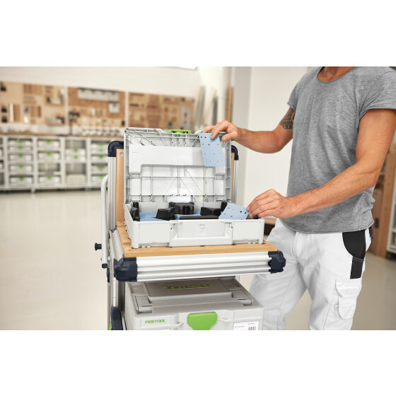 Festool Schleifmittel-Systainer³ Granat SYS-STF 80X133 GR-Set