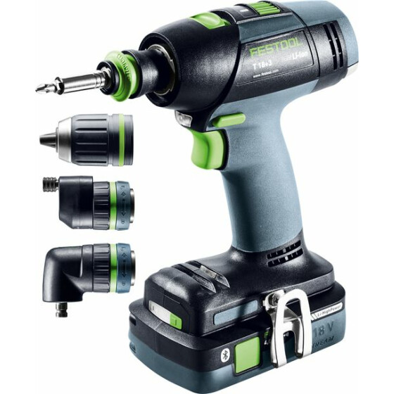 Festool Akku-Bohrschrauber T 18+3 HPC 4,0 I-Set 577609