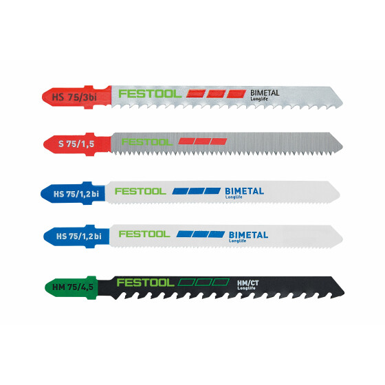 Festool Stichsägeblatt-Set STS-Sort/21 P/M/B