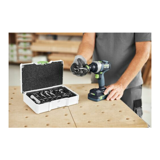 Festool Forstnerbohrer-Set SYS3 S 76-FB CE-SORT/5 578110