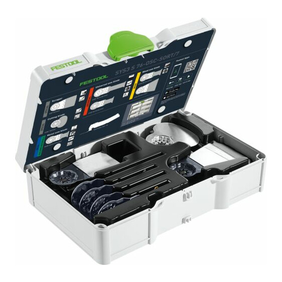 Festool Oszillierer-Sägeblatt-Set SYS3 S 76-OSC-SORT/7 578116