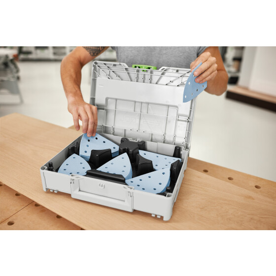 Festool Schleifmittel-Systainer³ Granat SYS-STF DELTA GR-Set