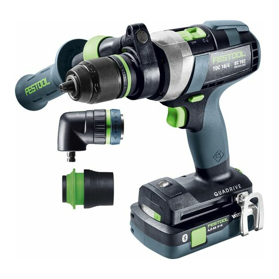 Festool Akku-Bohrschrauber QUADRIVE TDC 18/4 5,0/4,0 I-Set 577612