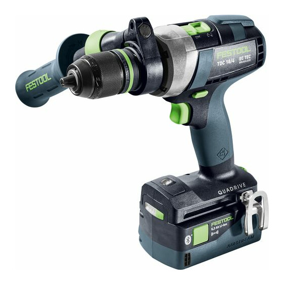 Festool Akku-Bohrschrauber QUADRIVE TDC 18/4 I-Basic-5,0 577052