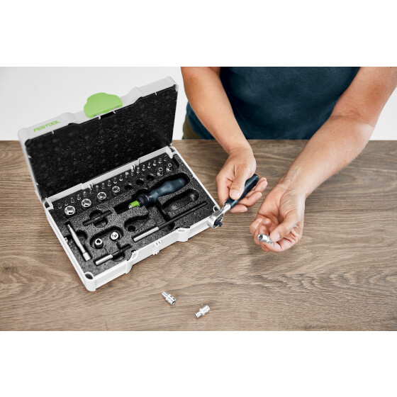 Festool Ratschen-Set SYS3 S 76-1/4"-CE RA 578112