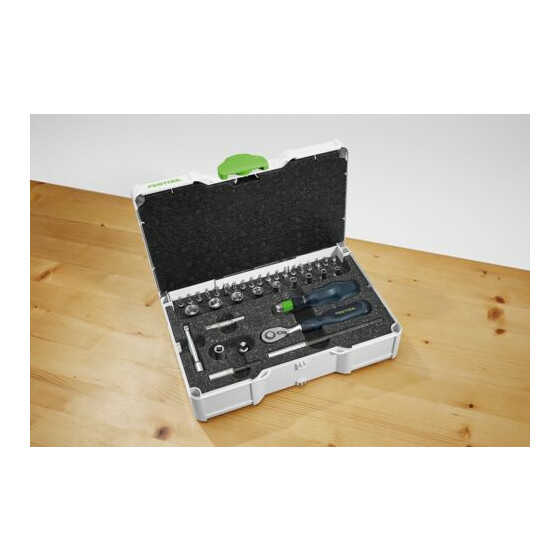 Festool Ratschen-Set SYS3 S 76-1/4"-CE RA