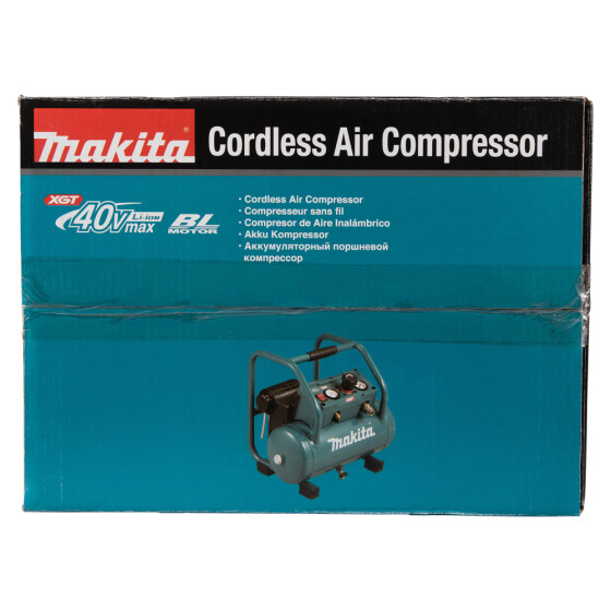 Makita Akku-Kompressor XGT 40V max. Kessel 7,6 l AC001GZ