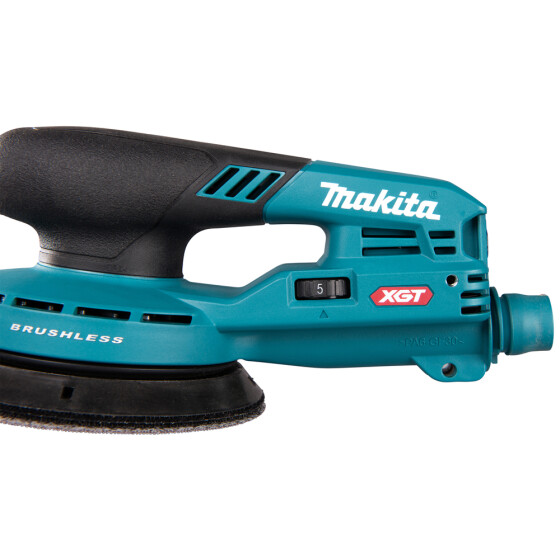 Makita Akku-Exzenterschleifer XGT Connector 125 mm Ø 6.000 -10.000 min-1 3,0 mm Hub 1,6 m Kabel BO003CGZ