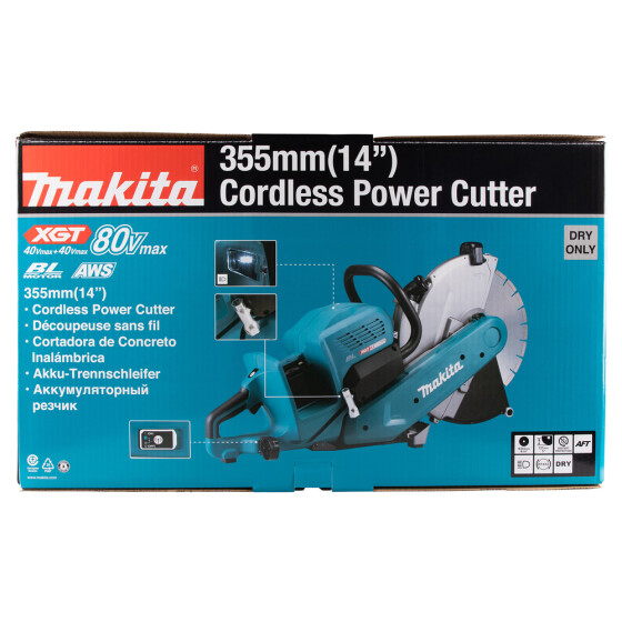 Makita Akku-Trennschleifer XGT 2x40V max. 355 mm 127 mm CE002GZ01