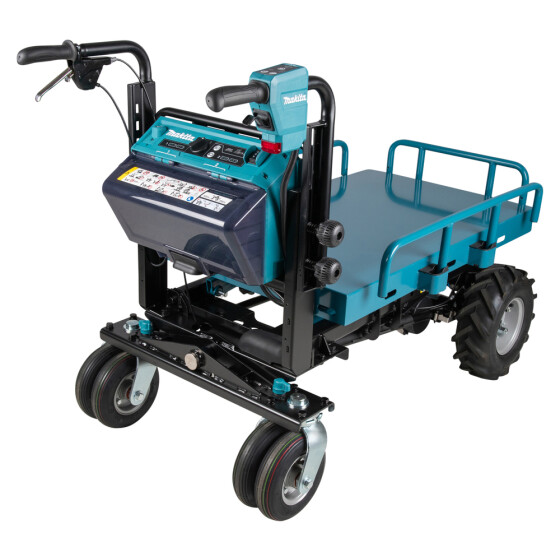 Makita Akku-Schubkarre 2x18V 300 kg 0-1,5/3,5 km/h DCU601Z