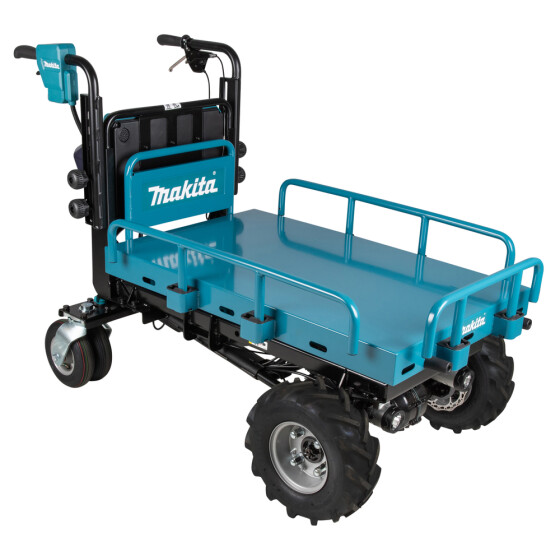 Makita Akku-Schubkarre 2x18V 300 kg 0-1,5/3,5 km/h DCU601Z