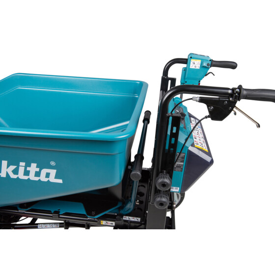 Makita Akku-Schubkarre 2x18V 300 kg 0-1,5/3,5 km/h DCU602Z