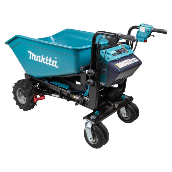 Makita Akku-Schubkarre 2x18V 300 kg 0-1,5/3,5 km/h DCU602Z