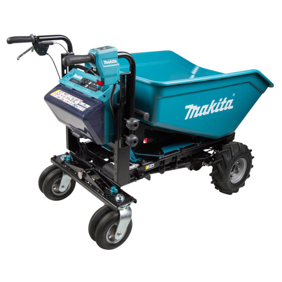 Makita Akku-Schubkarre 2x18V 300 kg 0-1,5/3,5 km/h DCU602Z