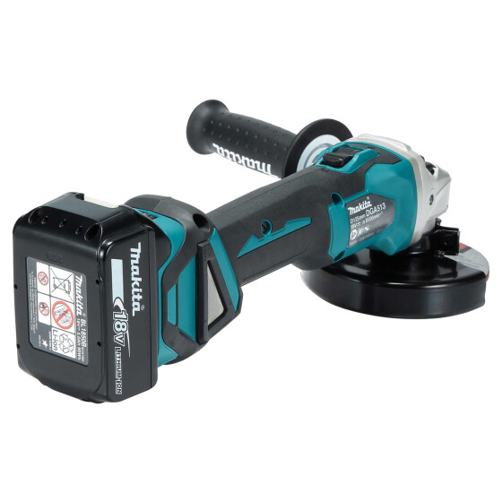 Makita Akku-Winkelschleifer 18V 125 mm 3.000-8.500 min-1 DGA513RT3J