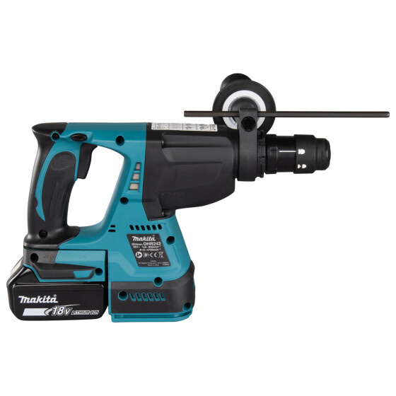 Makita Akku-Kombihammer 18V SDS-PLUS 24 mm 2,0 J DHR243RTJB