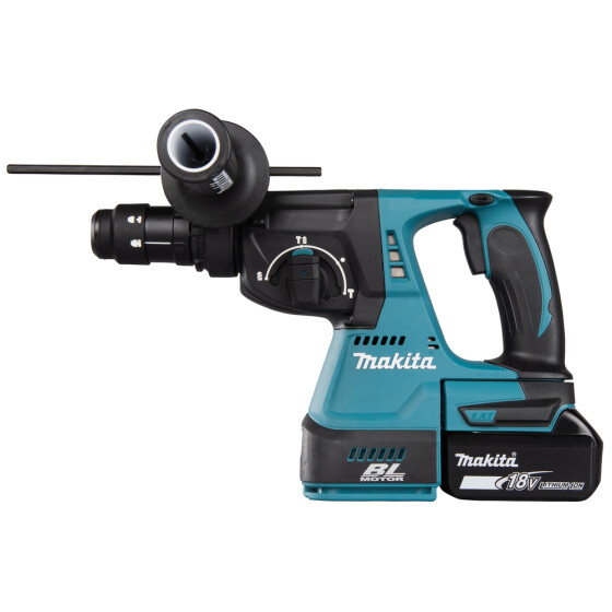 Makita Akku-Kombihammer 18V SDS-PLUS 24 mm 2,0 J DHR243RTJB